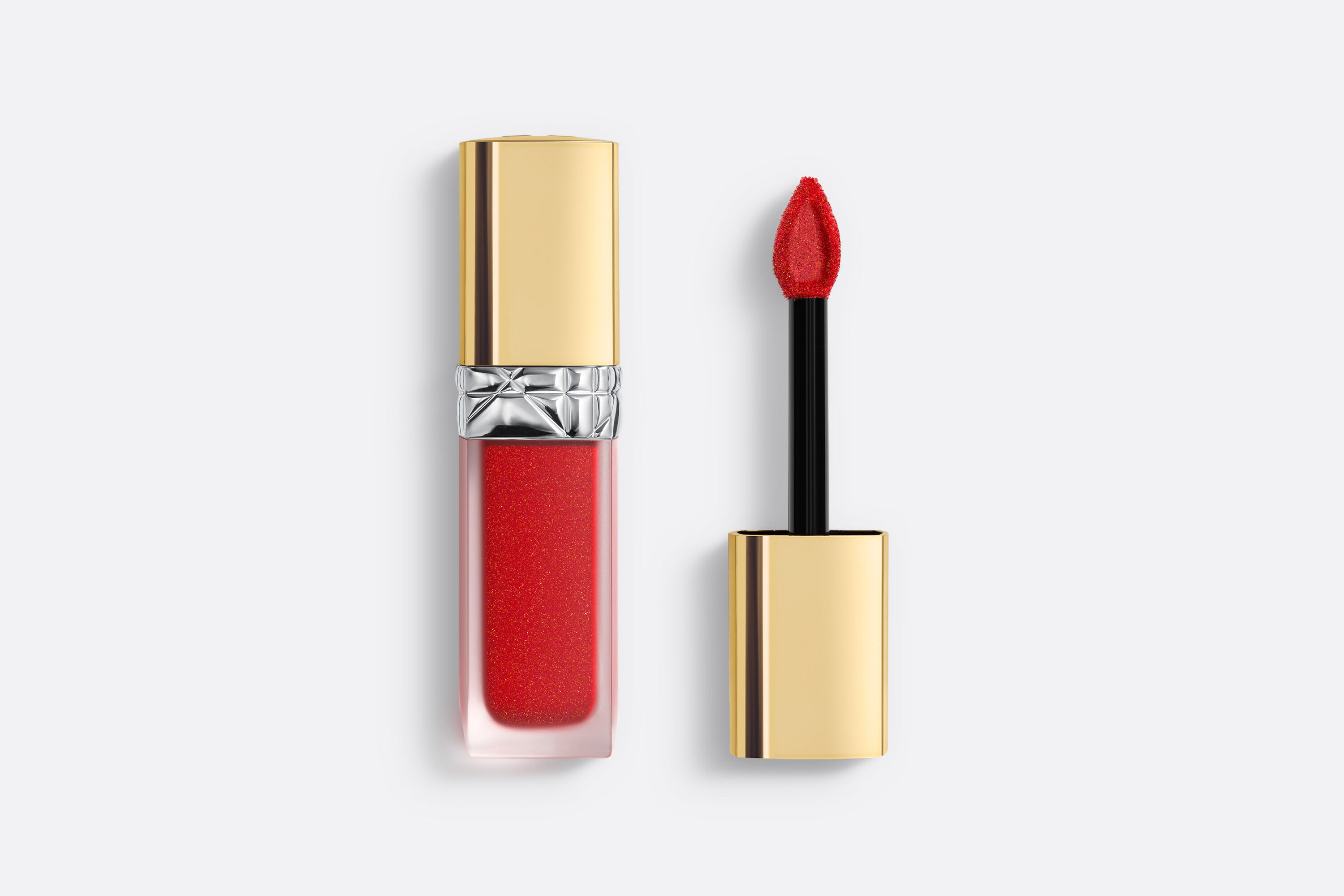 新品　DIOR ROUGE FOREVER LIQUID シークイン 323 Rouge Dior Forever Liquid Sequin Limited Holiday Edition 323